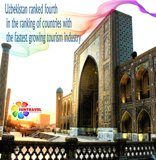 Uzbekistan is in fourth place in the ranking of rapidly developing countries in the tourism industry